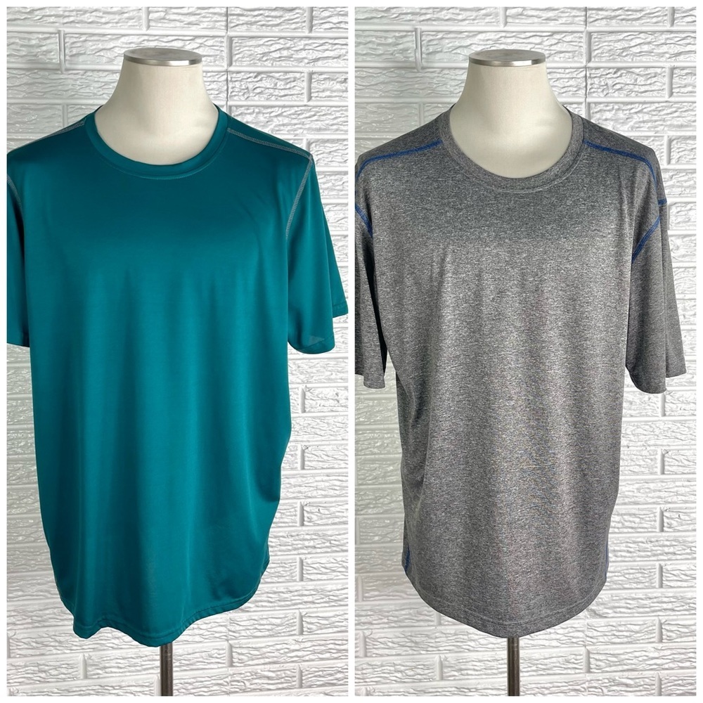 Old Mill Mens Short Sleeve T-Shirt Bundle Grey Blue Size Extra Large XL